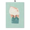 Laundry Girl Canvas Wall Art Nordic Bathroom Poster Print Home Decor 11