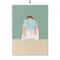 Laundry Girl Canvas Wall Art Nordic Bathroom Poster Print Home Decor 13