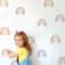 Rainbow Wall Stickers For Kids Peel Stick Vinyl Nursery Room Decor 36pcs 2