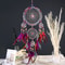 Handmade FiveRing Dream Catcher Wall Hanging Boho Feather Bead Home Decor 0