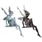 Flute Playing Fairy Garden Statue Angel Resin Outdoor Lawn Sculpture Decor 2