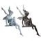 Flute Playing Fairy Garden Statue Angel Resin Outdoor Lawn Sculpture Decor 2