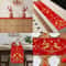 Chinese New Year Table Runner 2026 Zodiac Horse Linen Spring Festival Dining Decor 5