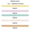SelfAdhesive Waterproof Decorative Wall Border Stickers Modern PVC Peel Stick Wallpaper Strips 4