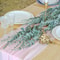 Artificial Eucalyptus Leaf Stems Realistic Silk Greenery Branches For DIY Bouquets Weddings Home
