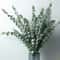 Artificial Eucalyptus Leaf Stems Realistic Silk Greenery Branches For DIY Bouquets Weddings Home