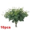 Artificial Eucalyptus Leaf Stems Realistic Silk Greenery Branches For DIY Bouquets Weddings Home