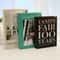 Luxury Decorative Fake Book Set3pcs Elegant Coffee Table Display Books For Modern Home Decor 28