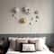 Abstract Simulated Stone Wall Decor Pendant Modern Lightweight Hanging Art For Living Room Dining 0