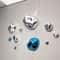 Abstract Simulated Stone Wall Decor Pendant Modern Lightweight Hanging Art For Living Room Dining 1