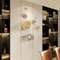 Abstract Simulated Stone Wall Decor Pendant Modern Lightweight Hanging Art For Living Room Dining 4