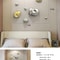 Abstract Simulated Stone Wall Decor Pendant Modern Lightweight Hanging Art For Living Room Dining 19