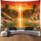 Ultra Large Waterfall Canyon Tapestry Wall Hanging Scenic Landscape Polyester Decor For Living Roo 7