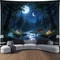 Ultra Large Waterfall Canyon Tapestry Wall Hanging Scenic Landscape Polyester Decor For Living Roo 12