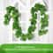 8268 In Artificial Ivy Leaf Garland Lush Green Hanging Vine For Home Garden Wedding Decor 15