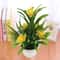 Artificial Lotus Flower Bonsai Pot Colorful Mini Fake Plant For Home Office Table Decor 0