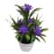 Artificial Lotus Flower Bonsai Pot Colorful Mini Fake Plant For Home Office Table Decor 7