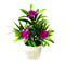 Artificial Lotus Flower Bonsai Pot Colorful Mini Fake Plant For Home Office Table Decor 10