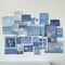 Nordic Retro Photo Card Wall Stickers Set Japanese Mori Style DIY Art Postcards For Bedroom Decor 0