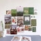 Nordic Retro Photo Card Wall Stickers Set Japanese Mori Style DIY Art Postcards For Bedroom Decor 11