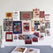 Nordic Retro Photo Card Wall Stickers Set Japanese Mori Style DIY Art Postcards For Bedroom Decor 13