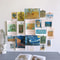 Nordic Retro Photo Card Wall Stickers Set Japanese Mori Style DIY Art Postcards For Bedroom Decor 14