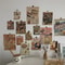 Nordic Retro Photo Card Wall Stickers Set Japanese Mori Style DIY Art Postcards For Bedroom Decor 15