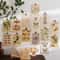 Nordic Retro Photo Card Wall Stickers Set Japanese Mori Style DIY Art Postcards For Bedroom Decor 21