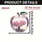 Cherry Blossom Apple Acrylic Desk Ornament Romantic Landscape Tabletop Decor For Home Office 6
