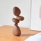 Nordic Solid Wood Stone Puzzle Wall Art Modern Decompression Decorative Wooden Ornaments 1