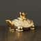 Gold Longevity Money Turtle Figurine Ceramic Desk Ornament For Wealth Home Decor 10