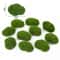 Artificial Moss Stone Balls Realistic Green Foam Flocking Rocks For Bonsai Garden Decor 7