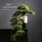 Artificial Welcome Pine Bonsai Tree Four Seasons Desktop Landscape Plant For Home Office Decor 14