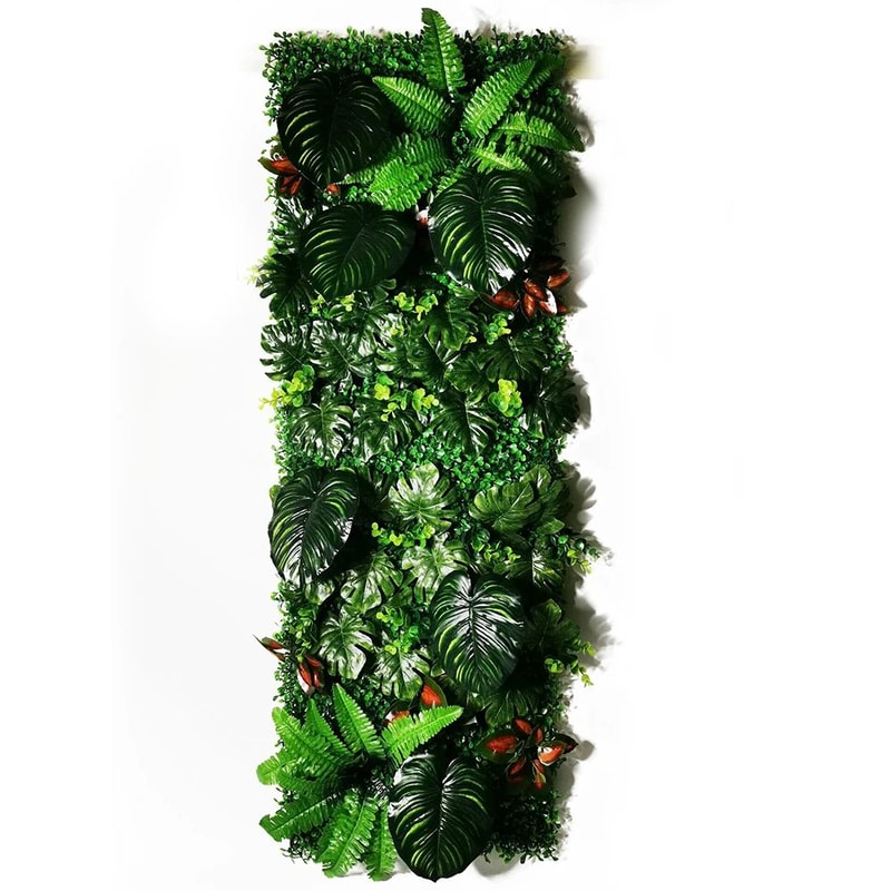 Artificial Grass Moss Wall Panel Subtropical Greenery Hanging Decor For Home Outdoor Spaces 1574 8