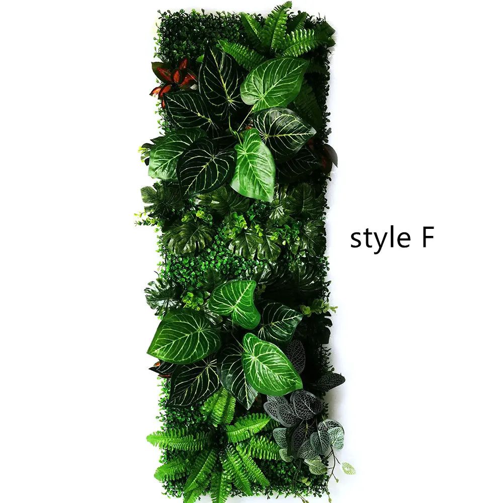 Artificial Grass Moss Wall Panel Subtropical Greenery Hanging Decor For Home Outdoor Spaces 1574 11
