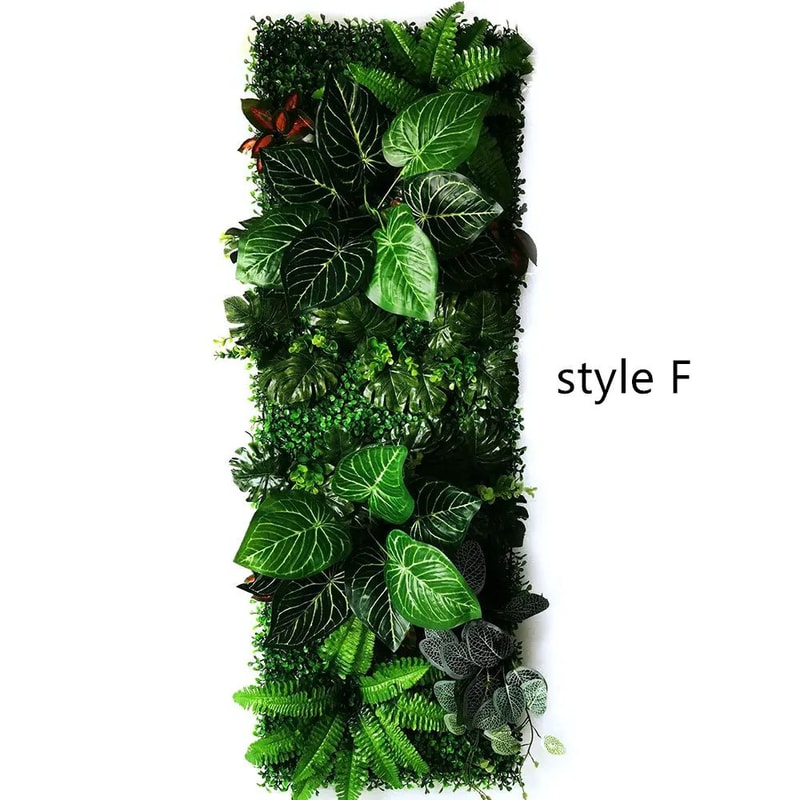 Artificial Grass Moss Wall Panel Subtropical Greenery Hanging Decor For Home Outdoor Spaces 1574 11