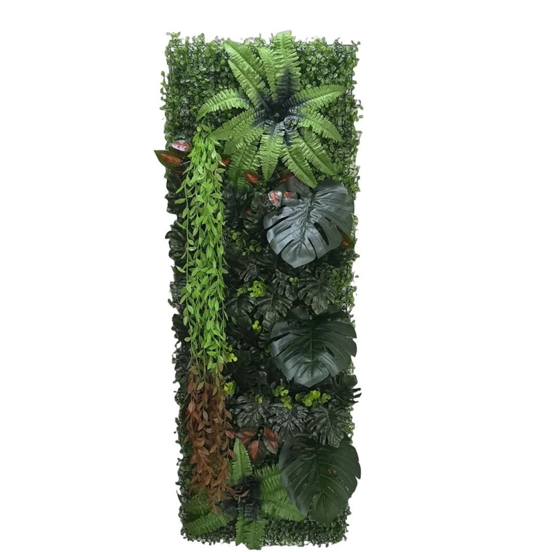 Artificial Grass Moss Wall Panel Subtropical Greenery Hanging Decor For Home Outdoor Spaces 1574 10