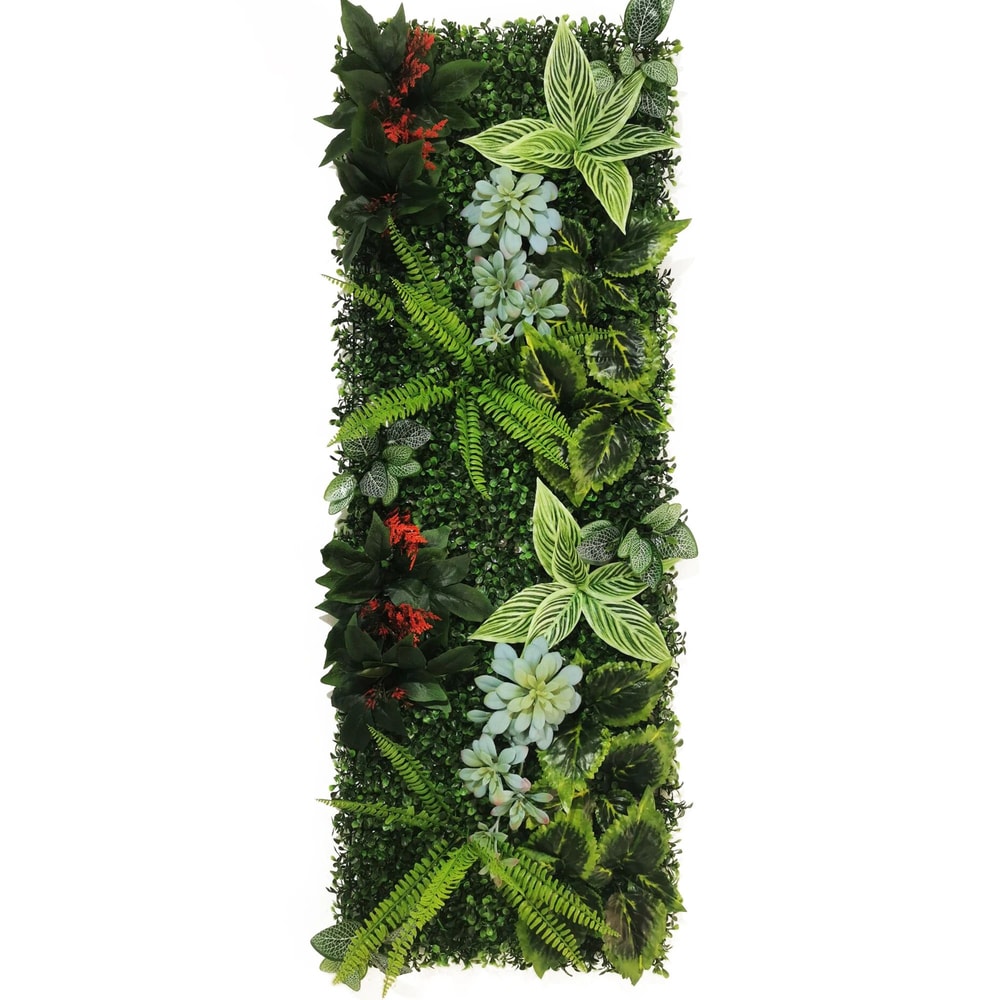 Artificial Grass Moss Wall Panel Subtropical Greenery Hanging Decor For Home Outdoor Spaces 1574 15