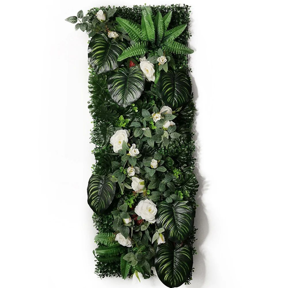 Artificial Grass Moss Wall Panel Subtropical Greenery Hanging Decor For Home Outdoor Spaces 1574 17