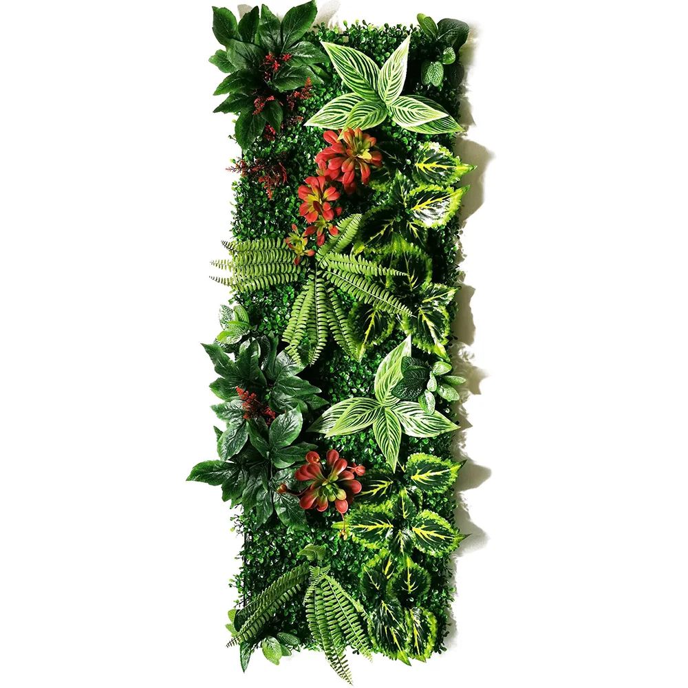 Artificial Grass Moss Wall Panel Subtropical Greenery Hanging Decor For Home Outdoor Spaces 1574 20