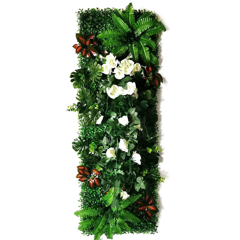 Artificial Grass Moss Wall Panel Subtropical Greenery Hanging Decor For Home Outdoor Spaces 1574 21