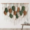 Large Boho Macrame Wall Hanging Handwoven Cotton Leaf Feather Tapestry For Chic Home Decor 2