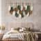Large Boho Macrame Wall Hanging Handwoven Cotton Leaf Feather Tapestry For Chic Home Decor 3