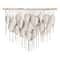 Large Boho Macrame Wall Hanging Handwoven Cotton Leaf Feather Tapestry For Chic Home Decor 9