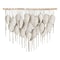 Large Boho Macrame Wall Hanging Handwoven Cotton Leaf Feather Tapestry For Chic Home Decor 9