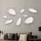 Modern Luxury Water Drop Wall Pendant Imitation Stainless Steel Goose Egg Stone Decor For Elegant 0