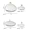 Modern Luxury Water Drop Wall Pendant Imitation Stainless Steel Goose Egg Stone Decor For Elegant 3