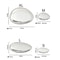 Modern Luxury Water Drop Wall Pendant Imitation Stainless Steel Goose Egg Stone Decor For Elegant 3