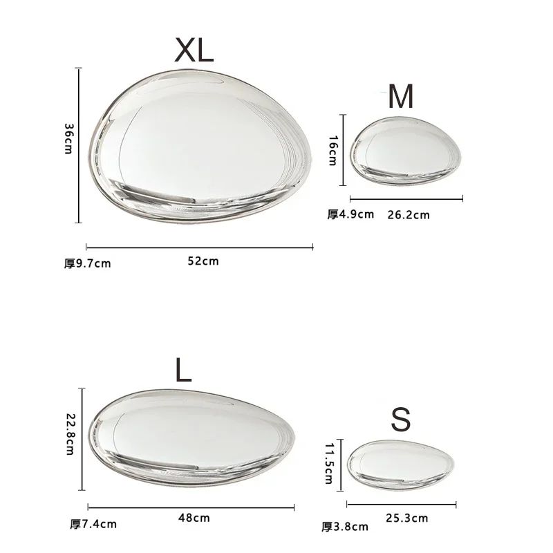 Modern Luxury Water Drop Wall Pendant Imitation Stainless Steel Goose Egg Stone Decor For Elegant 3
