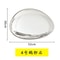 Modern Luxury Water Drop Wall Pendant Imitation Stainless Steel Goose Egg Stone Decor For Elegant 9